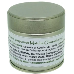 La Teiera Eclettica Matcha Okumidori (30g) Discount